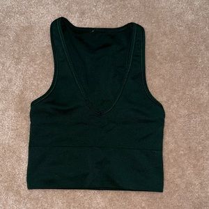 Athleta Crop Rib Tank Xs
